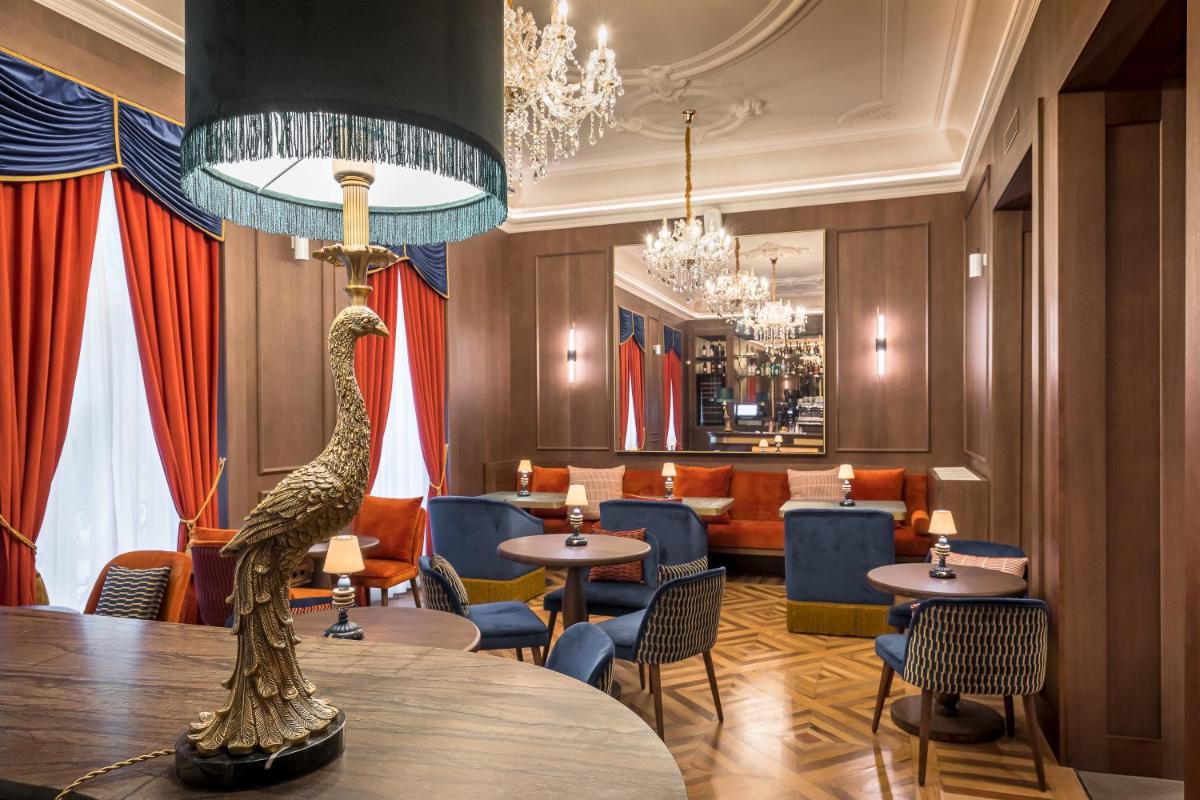 Zona de estar de Palacio Gran Vía, a Royal Hideaway Hotel