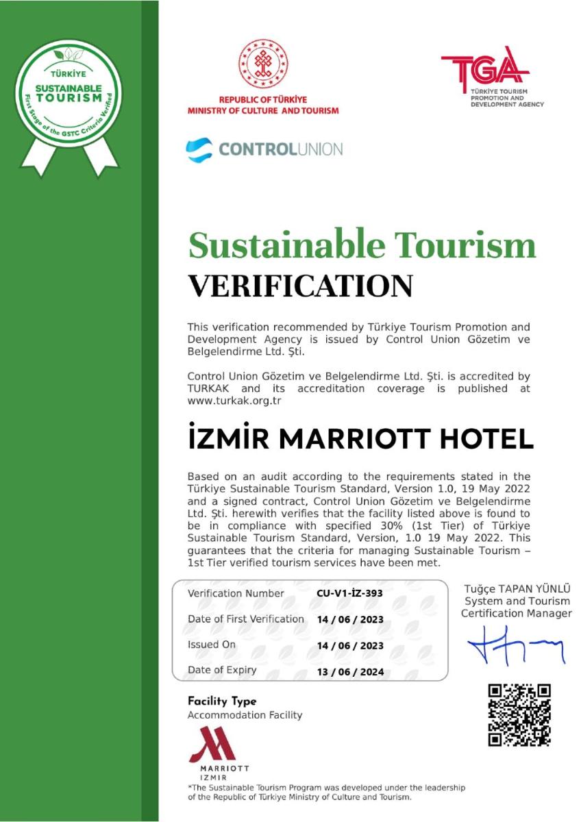 Suitetrails - Izmir Marriott Hotel
