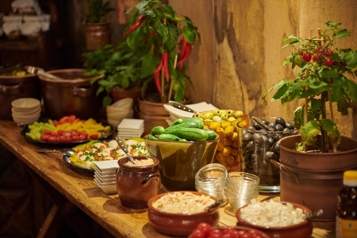 Essen im Hotel oder in der Nähe