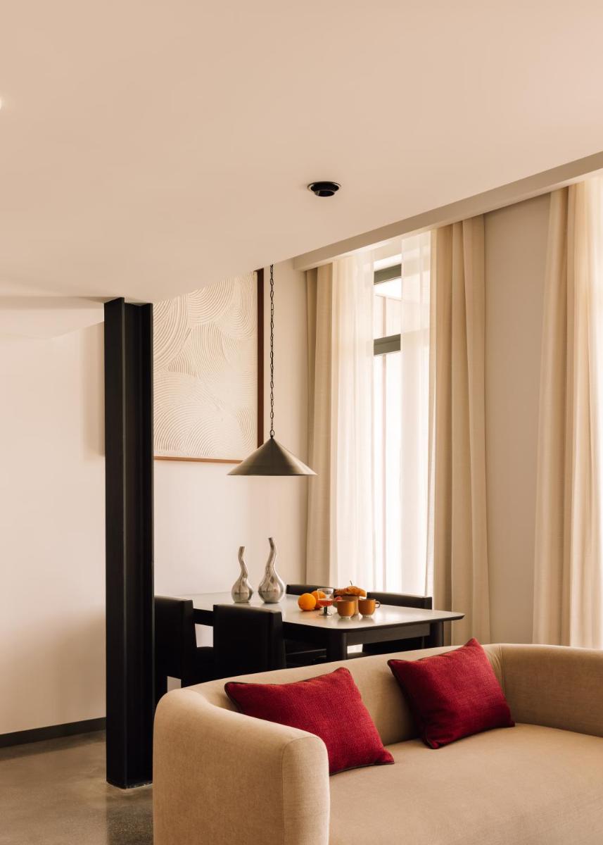 Uma área de estar em The Rebello Hotel & Spa - Small Luxury Hotels Of The World
