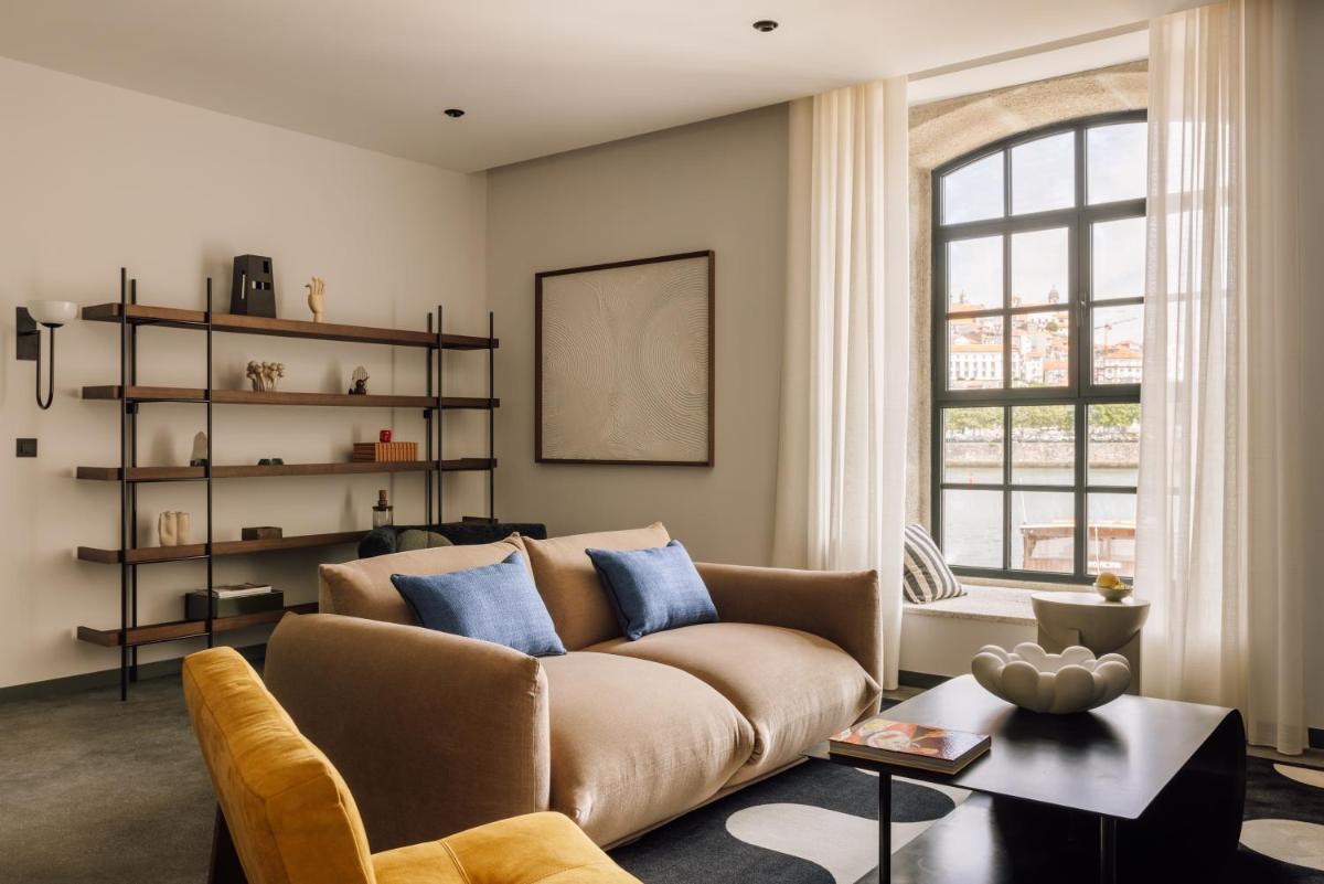 Uma área de estar em The Rebello Hotel & Spa - Small Luxury Hotels Of The World