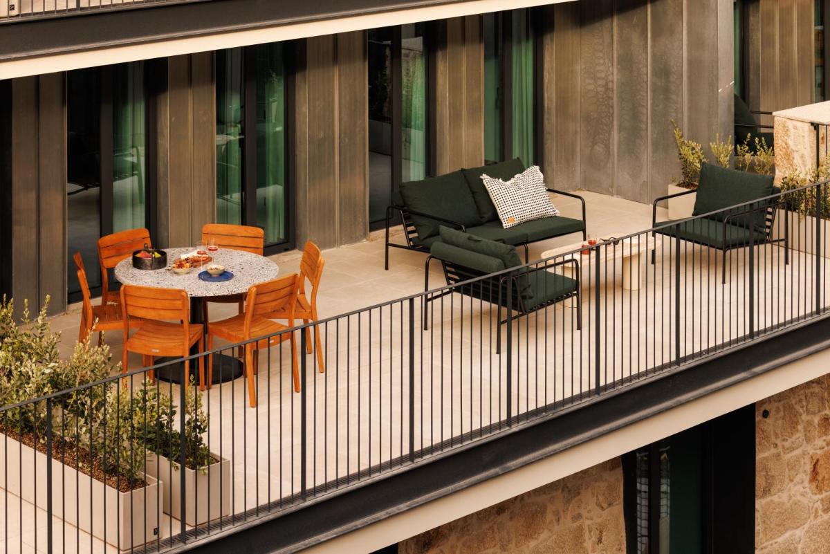 Uma área de estar em The Rebello Hotel & Spa - Small Luxury Hotels Of The World