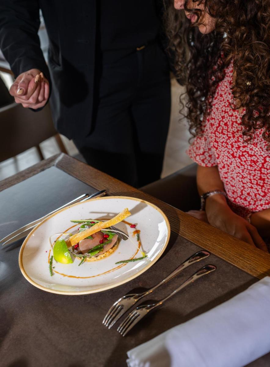 Nourriture dans l'hôtel ou à proximité