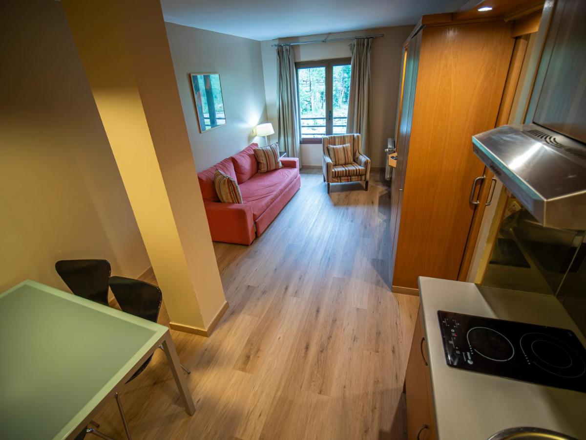 Zona de estar de Aparthotel Siente Boí & SPA