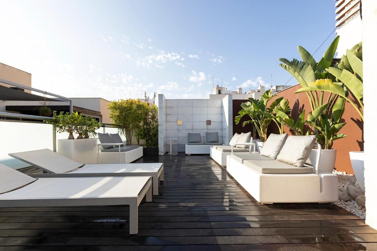 Zona de estar de Hospes Amérigo, Alicante, a Member of Design Hotels