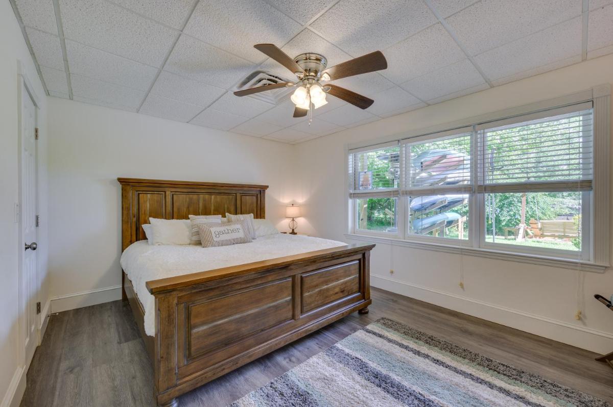 Waterfront Sparta Home with Game Room and Fire Pit! - Housity