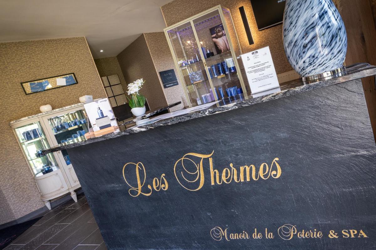 Certificat, récompense, panneau ou autre document affiché dans l'établissement Le Manoir De La Poterie & Spa