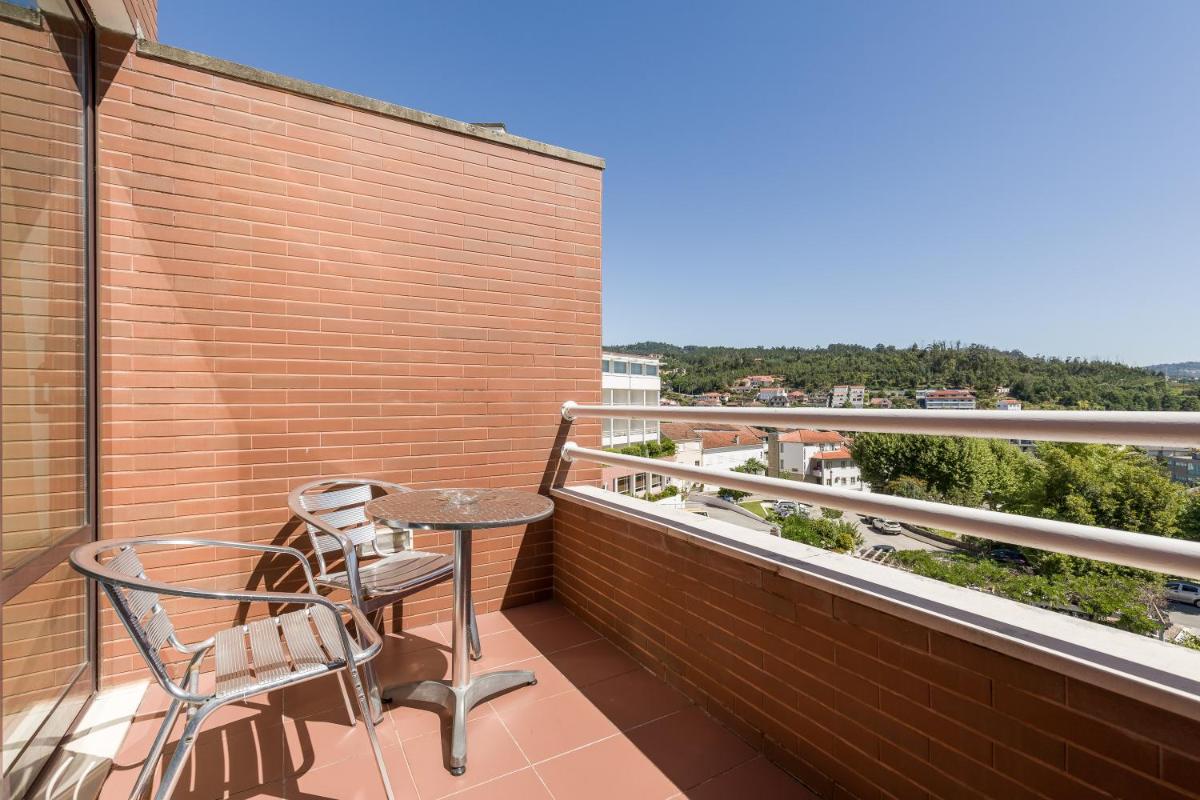 Uma varanda ou terraço em Hotel Do Parque - Congress & SPA