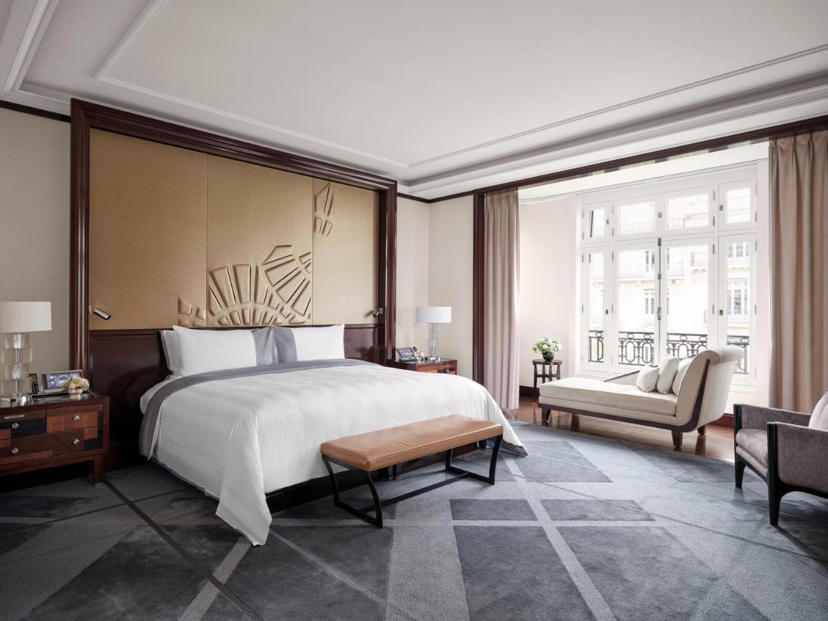 Un ou plusieurs lits dans un hébergement de l'établissement The Peninsula Paris