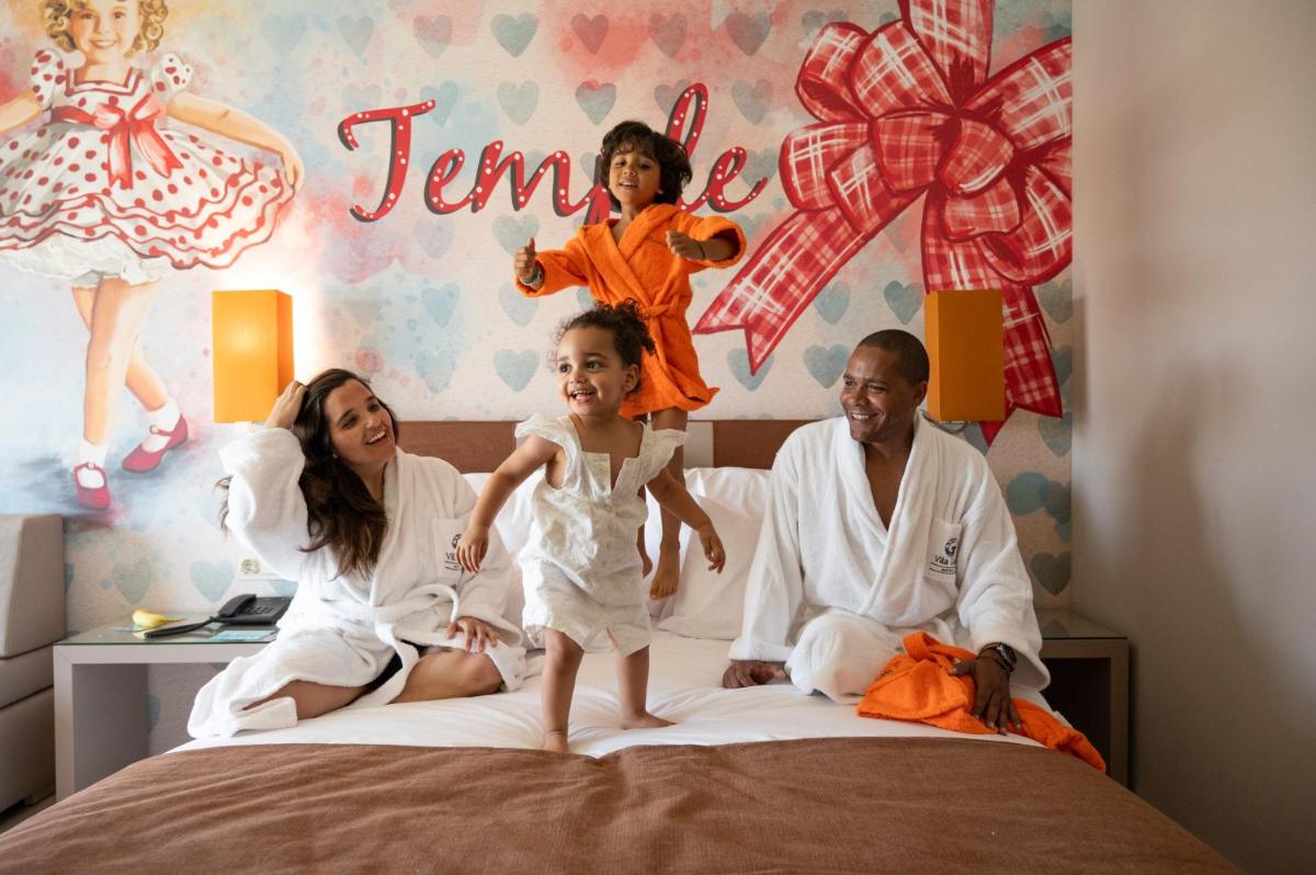 Os clientes hospedados em Vila Gale Nep Kids