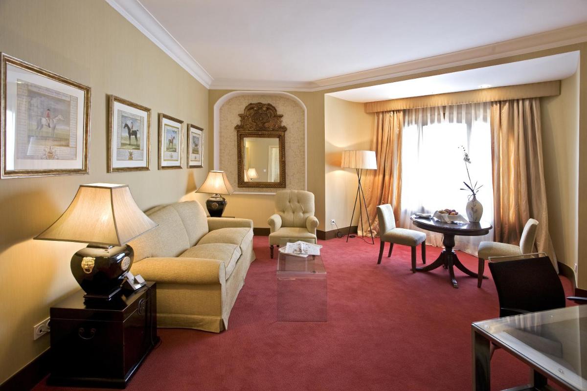 Zona de estar de Hotel Carlton