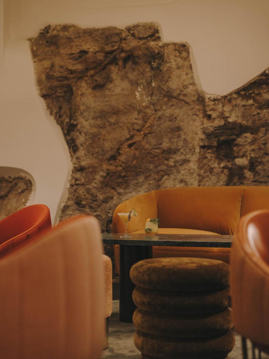 Zona de estar de Hotel Palau Fugit