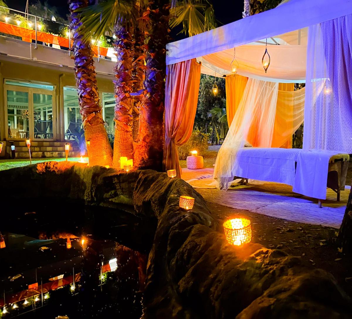 Piscine de l'établissement Ostella Spa & Resort ou située à proximité