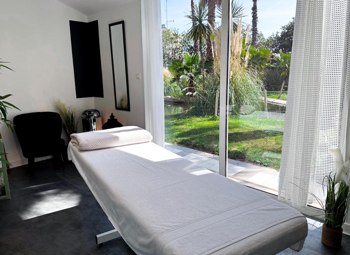 Jardin de l'établissement Ostella Spa & Resort