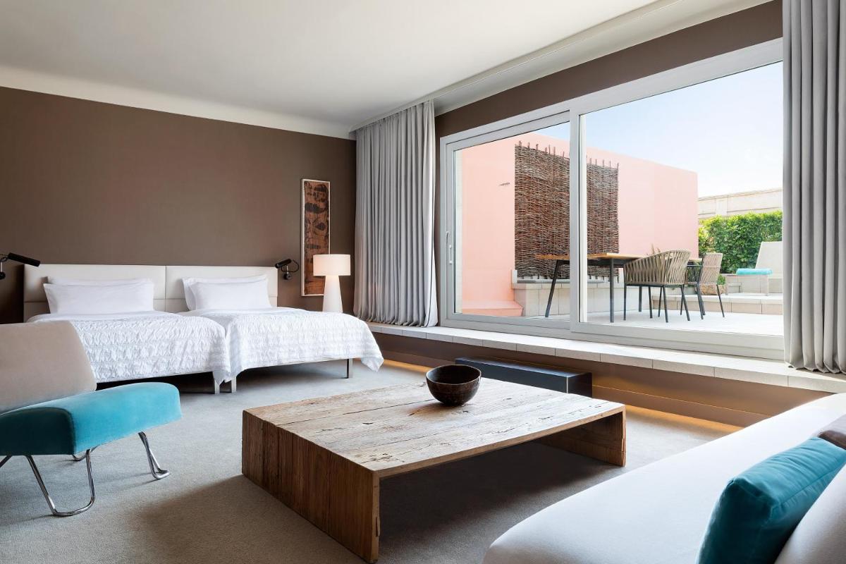 Zona de estar de Le Meridien Barcelona