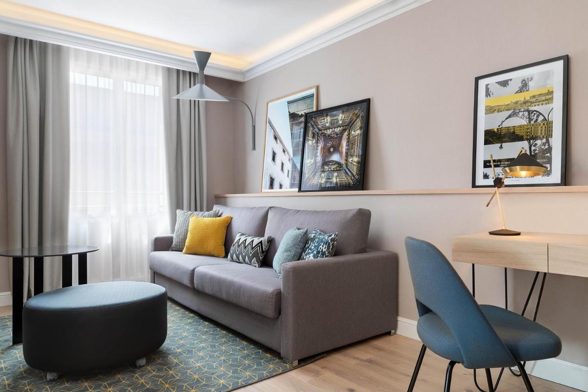 Zona de estar de Le Meridien Barcelona