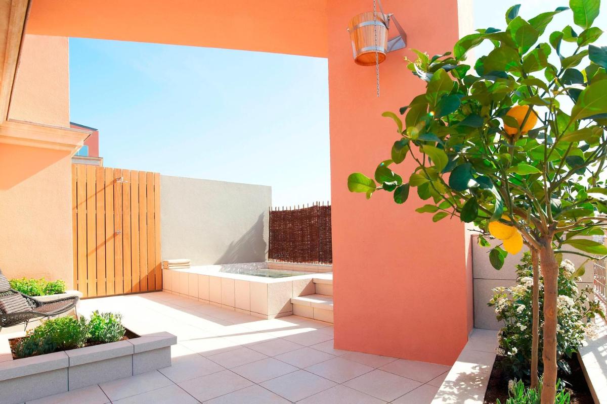 Zona de estar de Le Meridien Barcelona