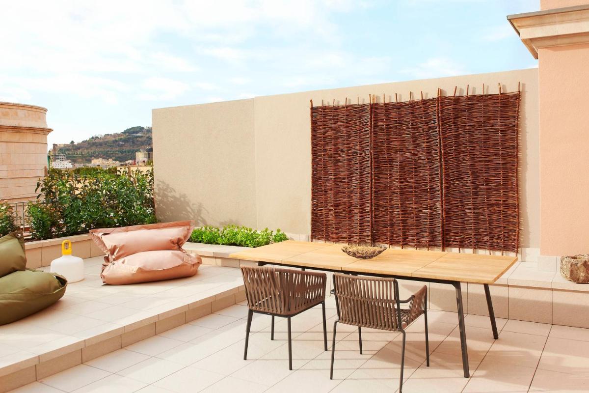 Zona de estar de Le Meridien Barcelona