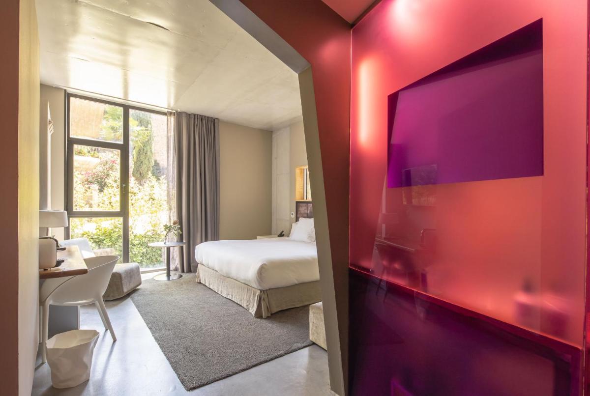 Cama o camas de una habitación en Hotel Viura