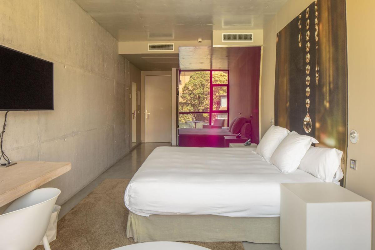 Cama o camas de una habitación en Hotel Viura