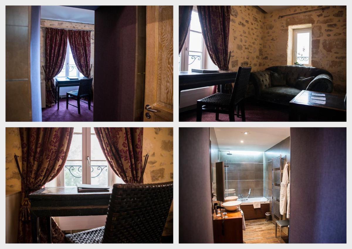 Coin salon dans l'établissement Chateau De Fere