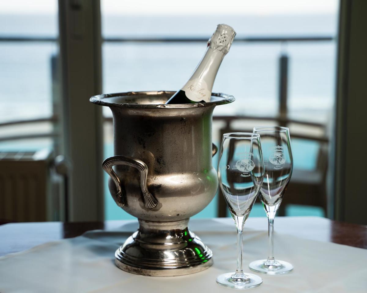 Getränke in der Unterkunft Hotel Strandperle
