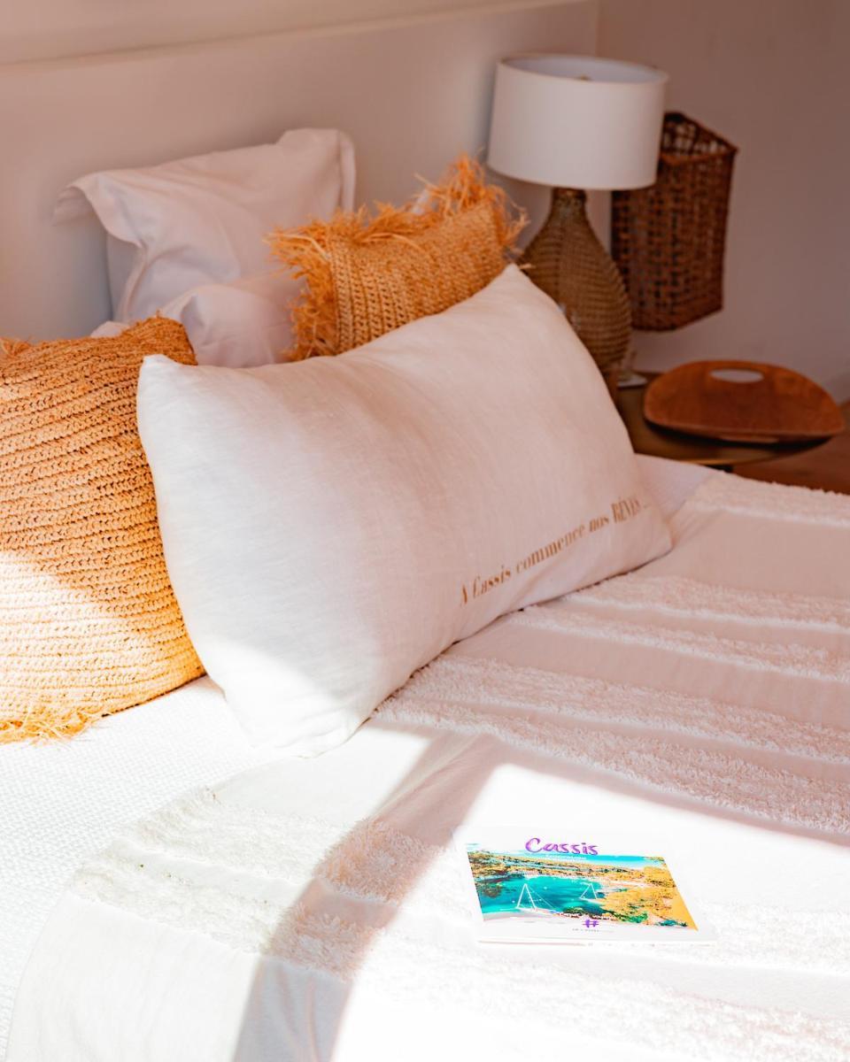 Un ou plusieurs lits dans un hébergement de l'établissement Hotel de La Plage - Mahogany