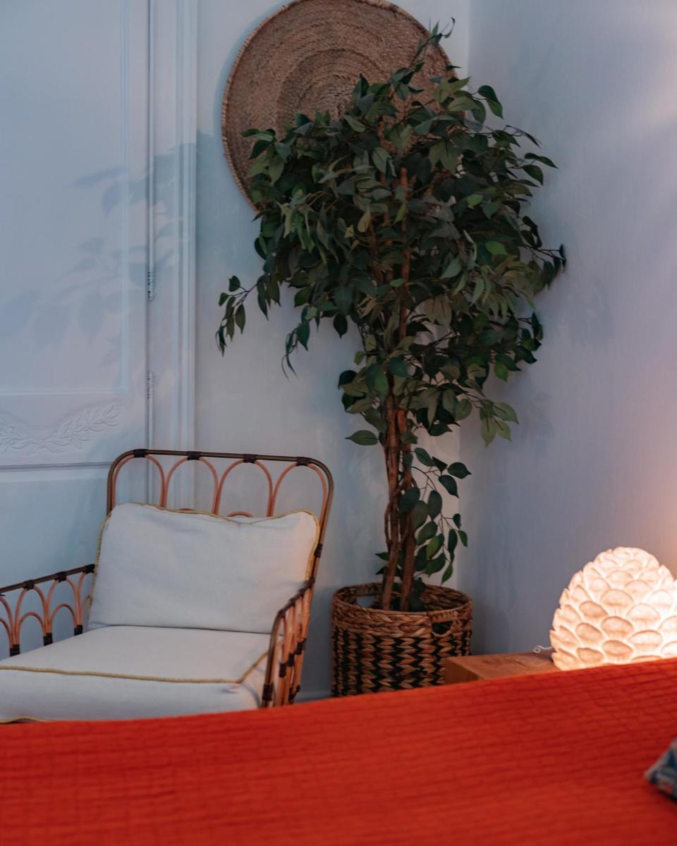 Coin salon dans l'établissement Hotel de La Plage - Mahogany
