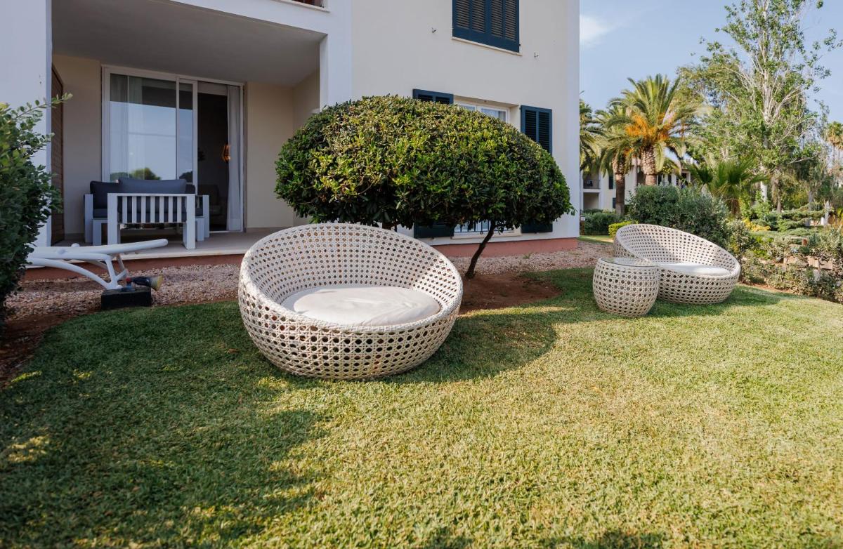 Jardín al aire libre en Blau Colònia Sant Jordi