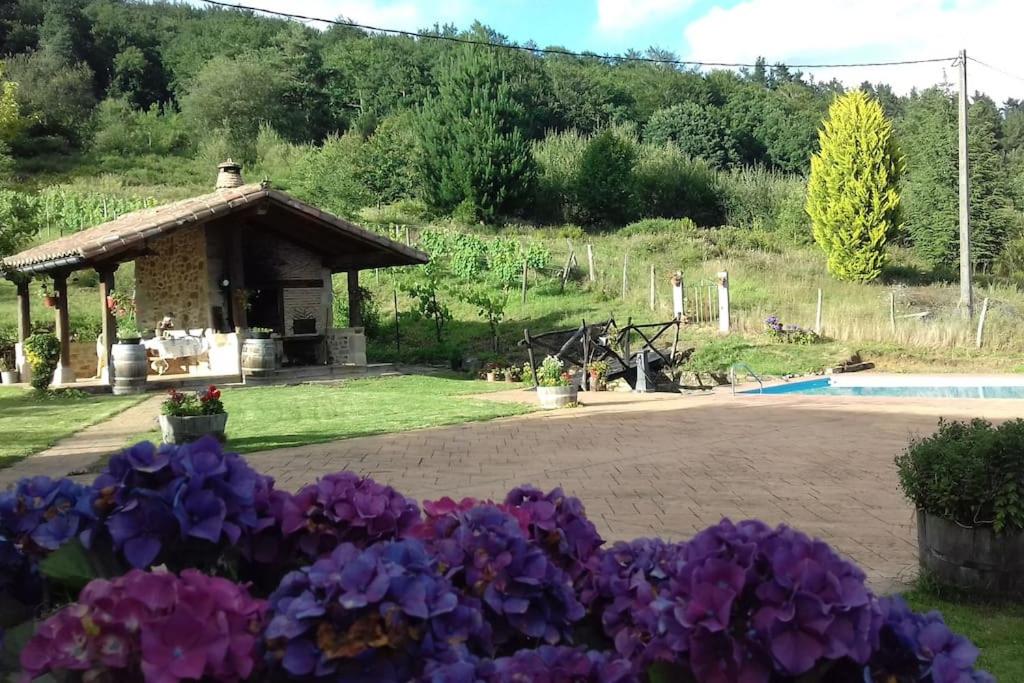 caserio vasco con piscina y barbacoa - Housity
