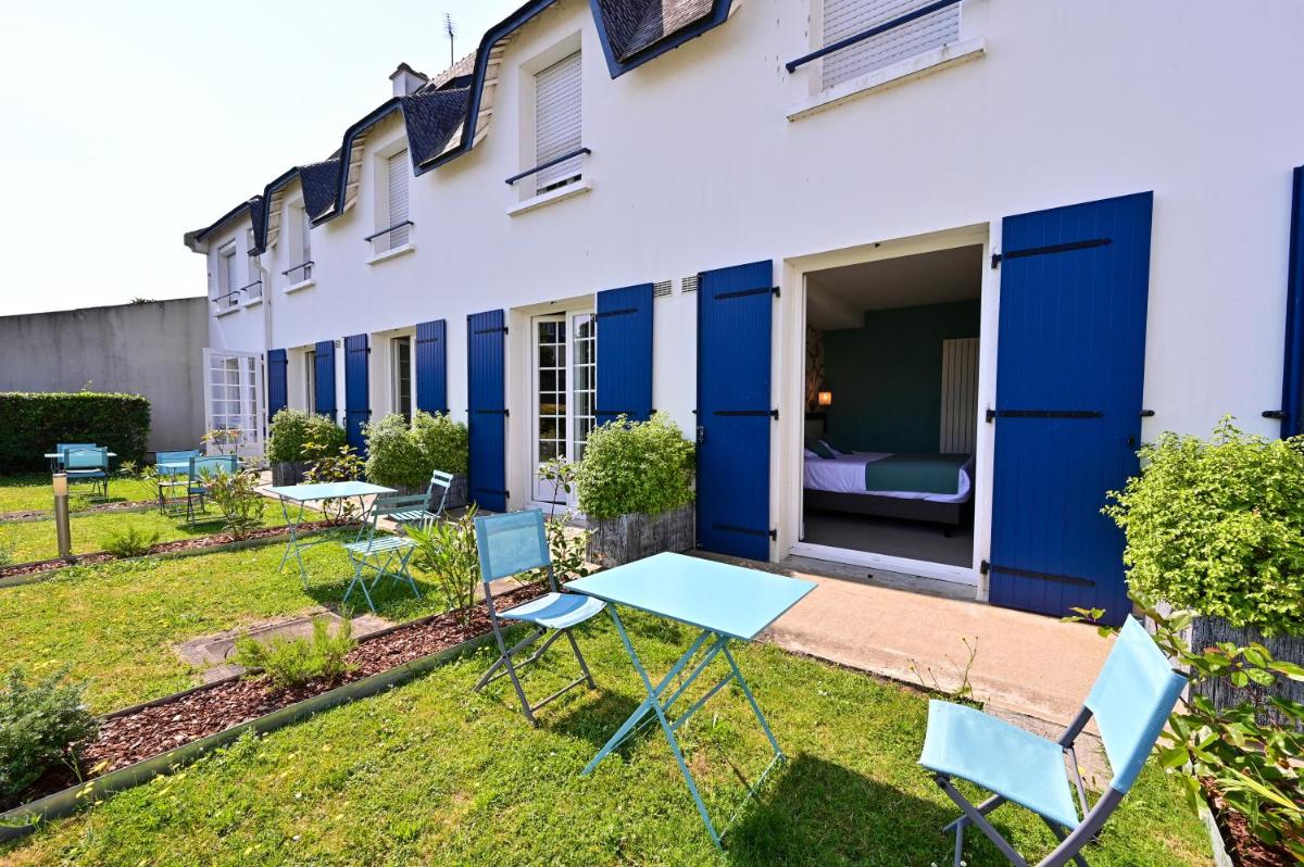 Jardin de l'établissement The Originals Boutique, Hôtel La Marébaudière, Vannes