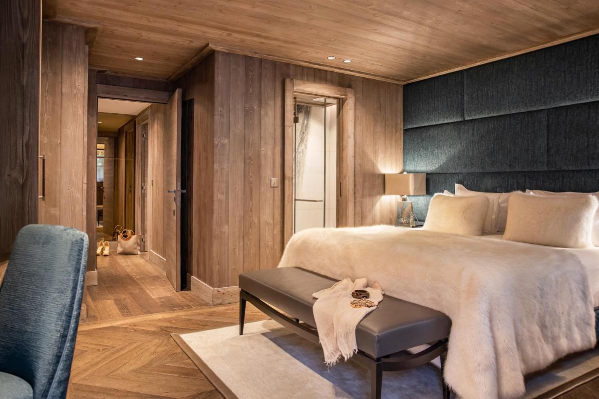 Un ou plusieurs lits dans un hébergement de l'établissement Armancette - The Leading Hotels of the World