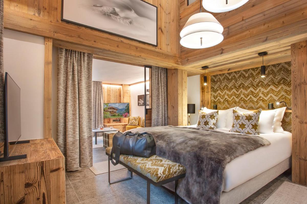 Un ou plusieurs lits dans un hébergement de l'établissement Armancette - The Leading Hotels of the World