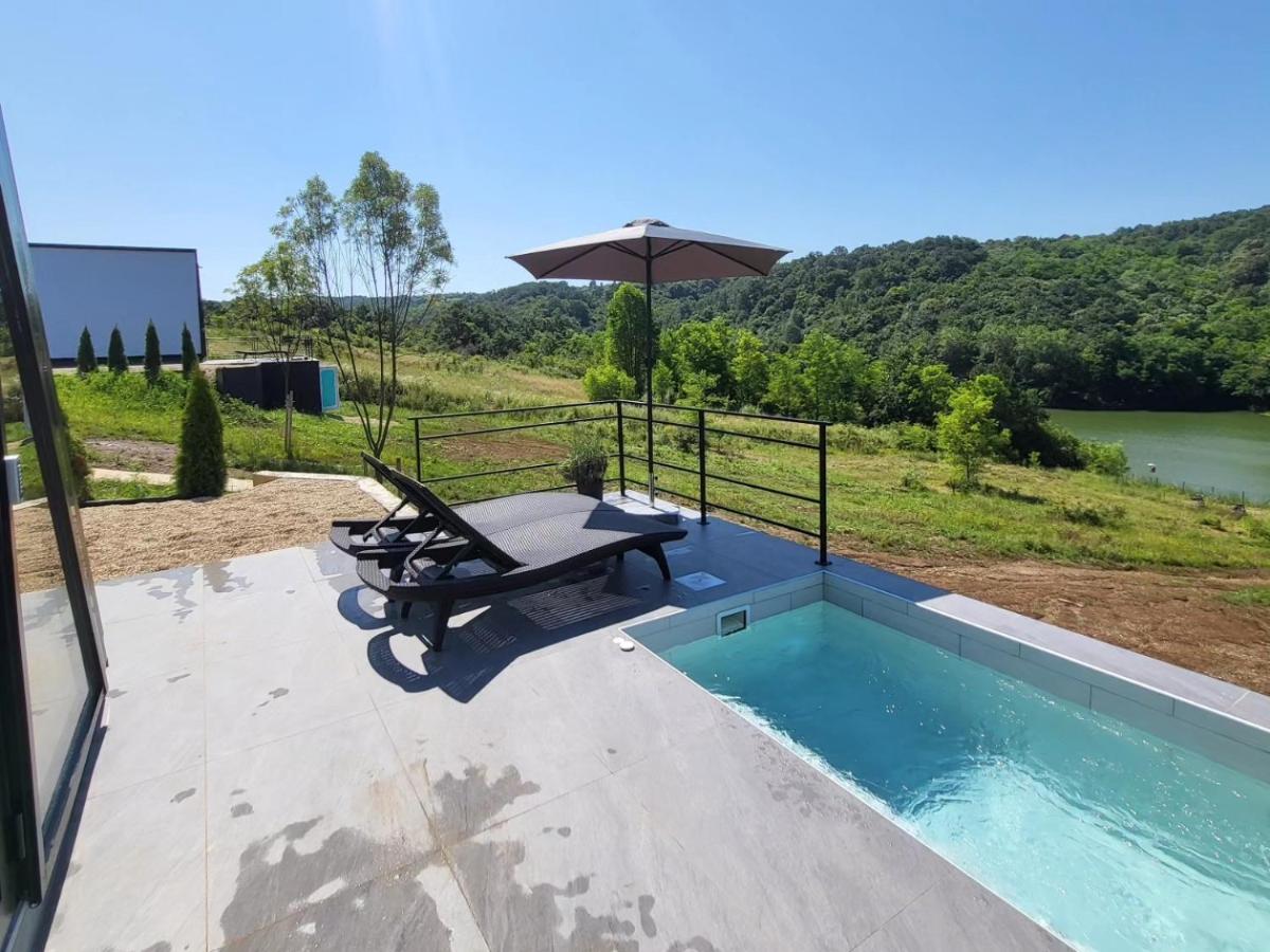 Glamping A frame lake Heated pool - Housity