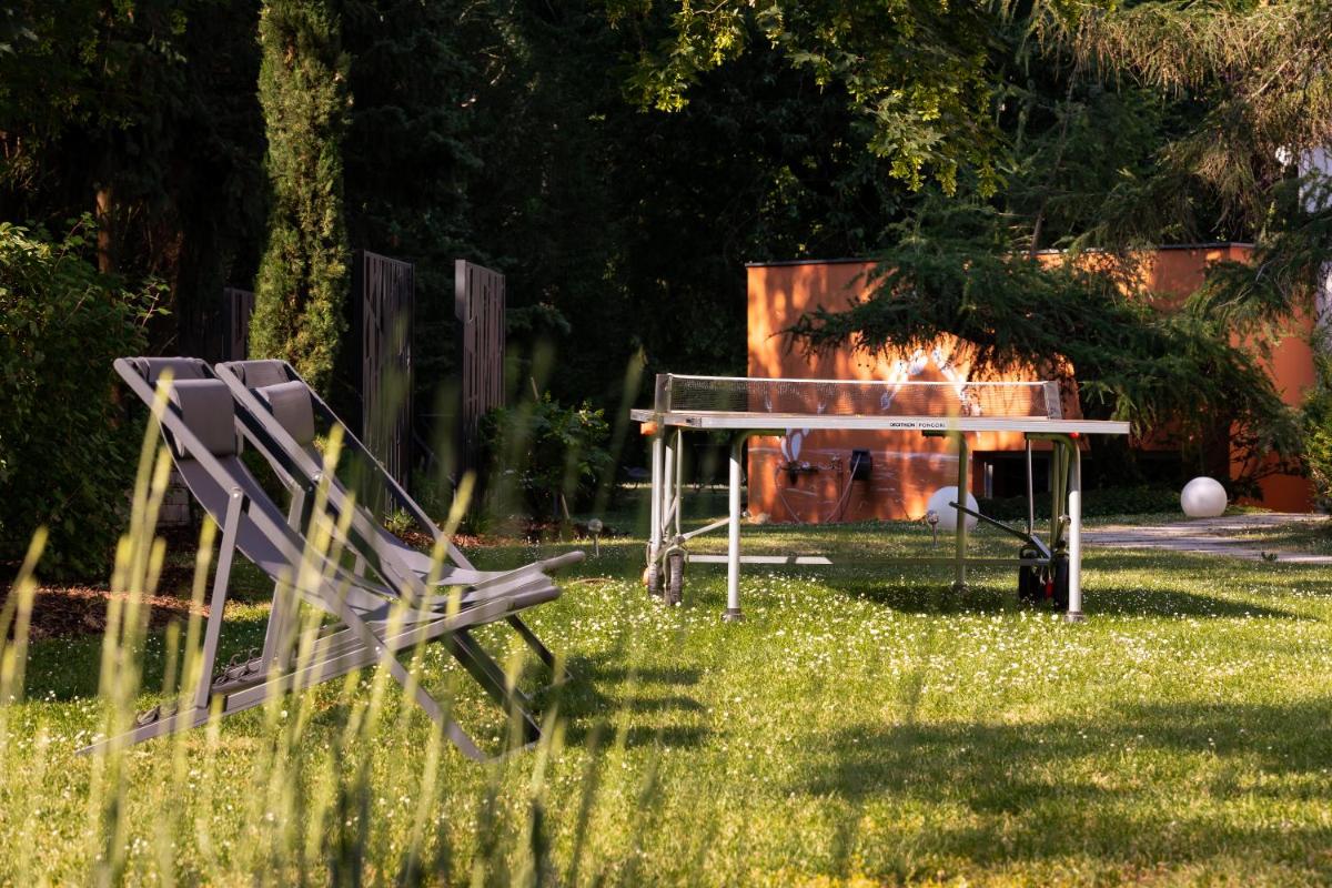Jardin de l'établissement Hôtel Diana Restaurant & Spa by HappyCulture