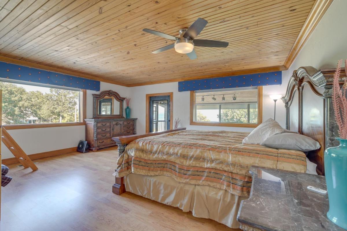 Lakefront Eufaula Escape with Dock and Private Beach! - Housity
