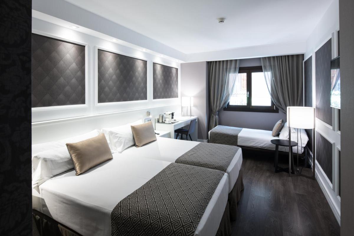 Cama o camas de una habitación en Catalonia Magdalenes