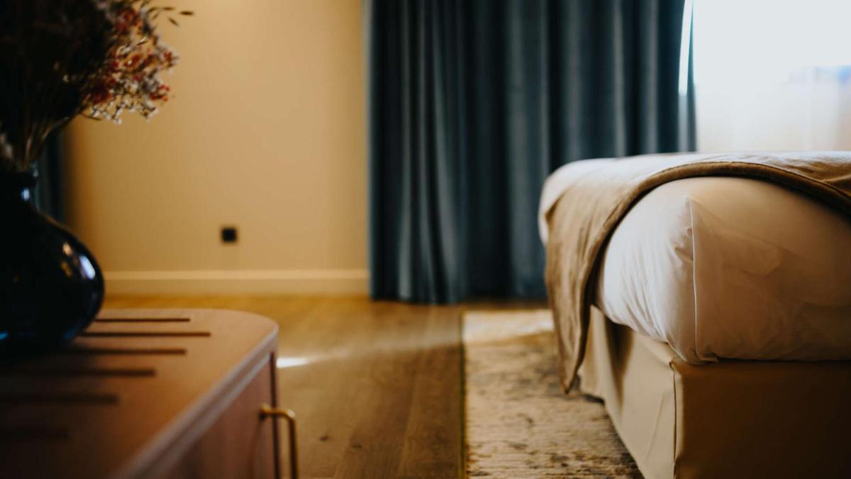 Un ou plusieurs lits dans un hébergement de l'établissement Keystone Hôtel & Spa