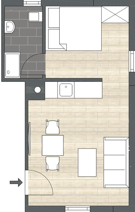 Suitetrails - Modernes Apartment - Nähe Technische Hochschule und Altstadt