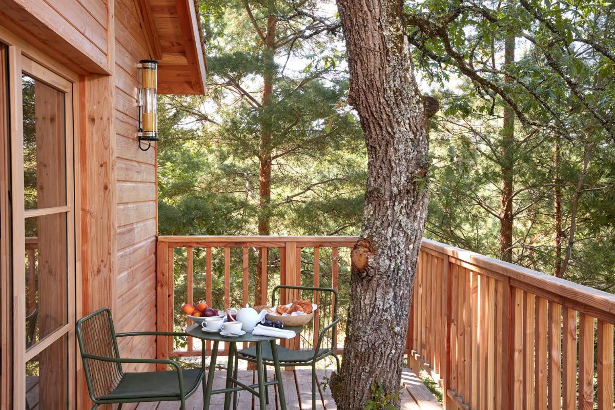 Balcon ou terrasse dans l'établissement Château Léognan, Domaine viticole - proche Bordeaux
