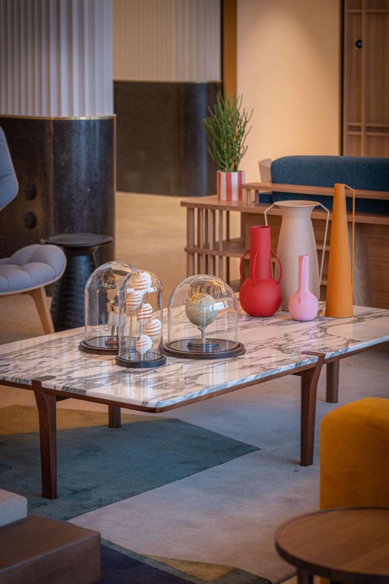 Coin salon dans l'établissement Radisson Blu Grand Hotel & Spa, Malo-Les-Bains