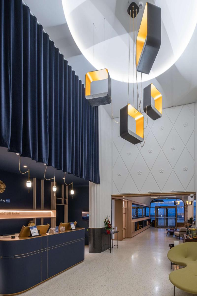 Restaurant ou autre lieu de restauration dans l'établissement Radisson Blu Grand Hotel & Spa, Malo-Les-Bains