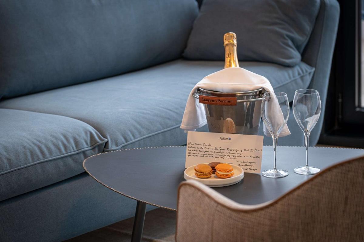 Boissons dans l'établissement Radisson Blu Grand Hotel & Spa, Malo-Les-Bains