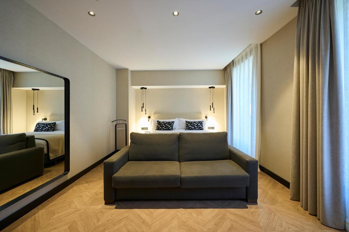 Cama o camas de una habitación en Catalonia Ramblas 4* Sup