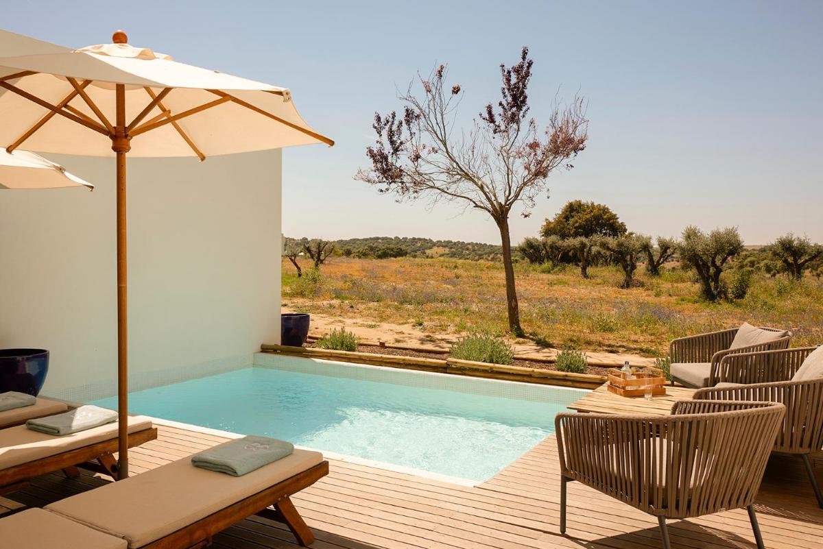 A piscina em ou perto de Octant Evora