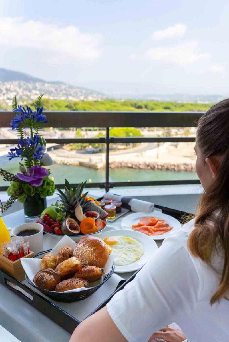 Nourriture dans l'hôtel ou à proximité