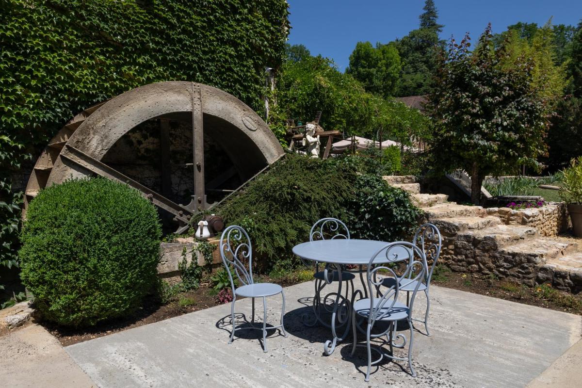 Jardin de l'établissement Le Moulin de Mitou