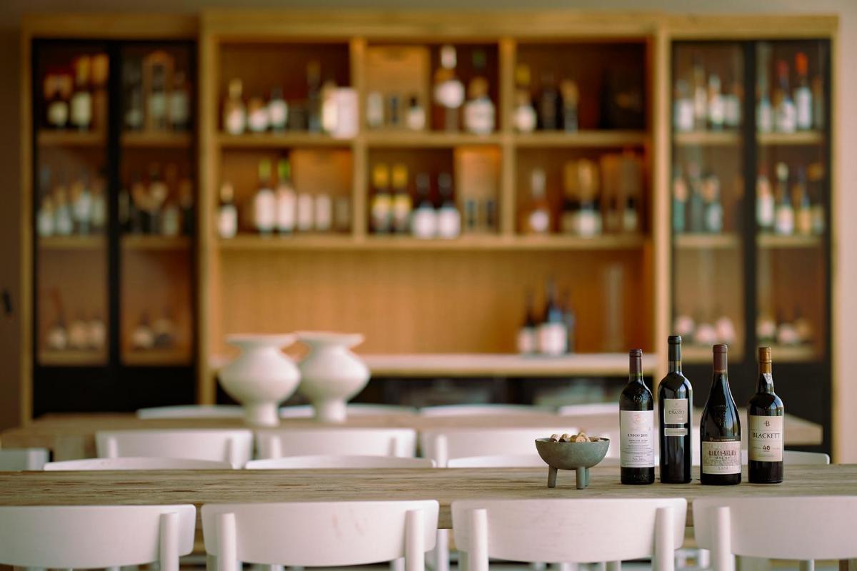 Bebidas em Octant Douro