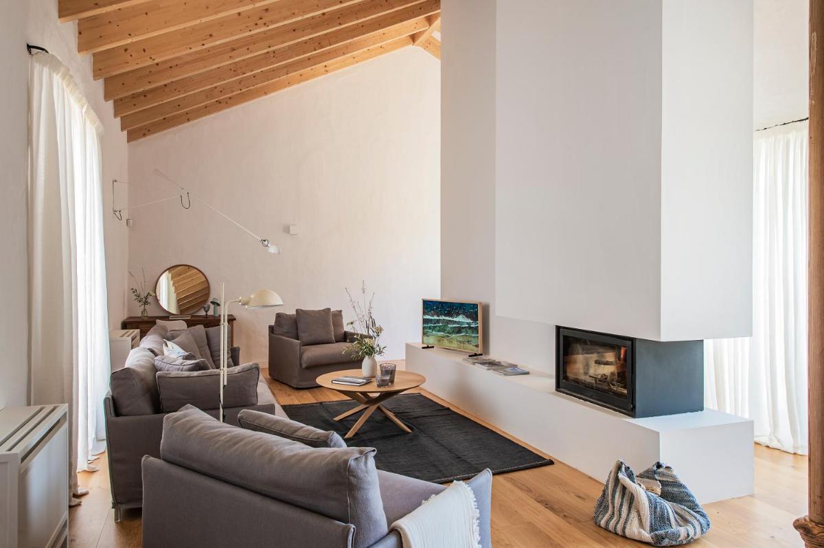 Uma área de estar em Herdade da Malhadinha Nova - Relais & Châteaux