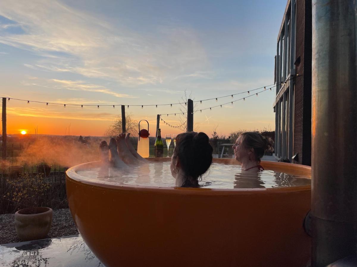 Huis van Hout - design eco lodge met panorama tuin en hot tub - Housity